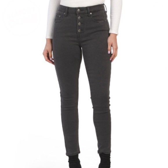 Pistola - Aline High Rise Skinny Jean Dark Grey Sz. 24 - Picture 1 of 6